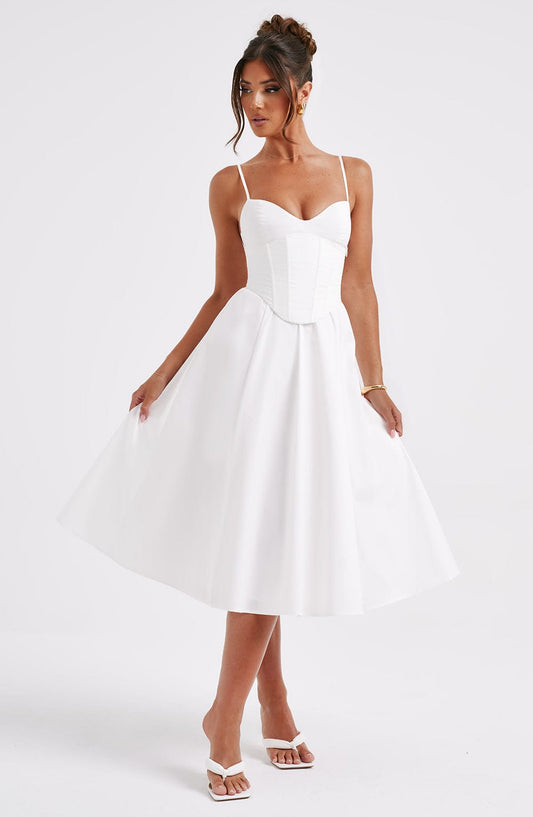 Midi Dress - Ivory